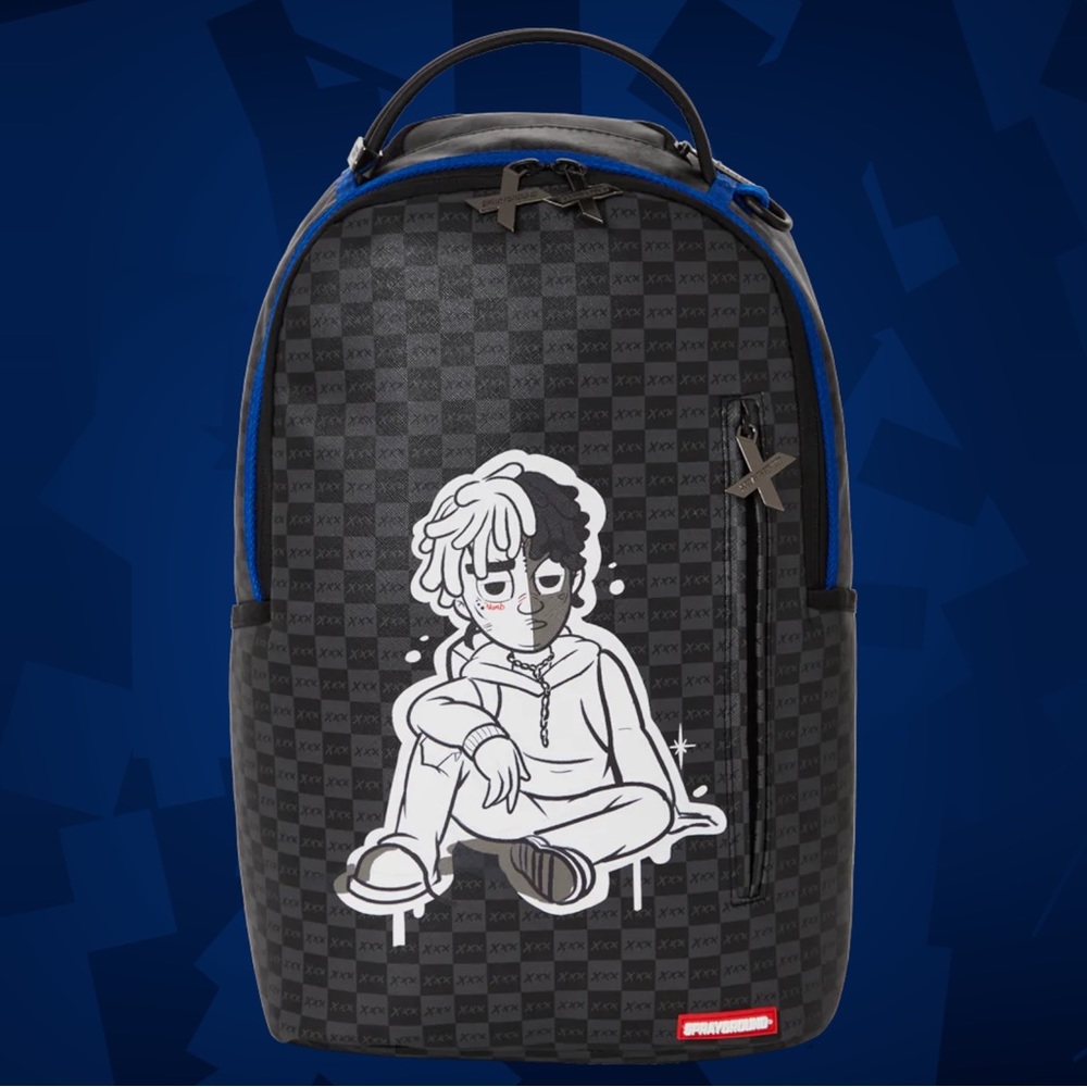 SPRAYGROUND x XXXTENTACION REMEDY BACKPACK DLXSV LIMITED EDITION NWT OFFICIAL